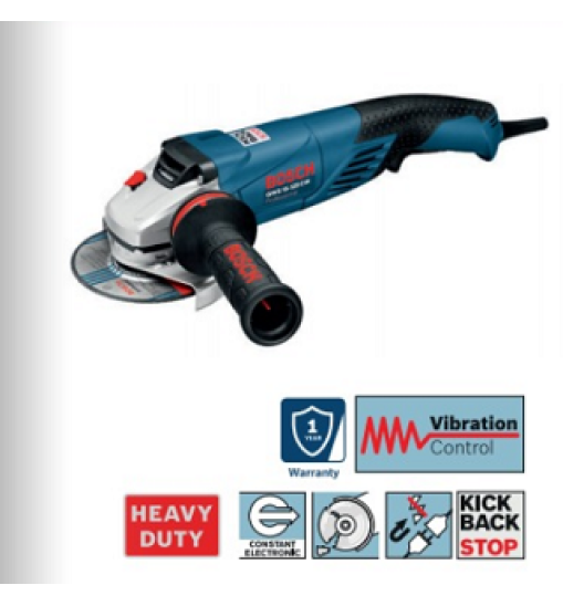 Bosch Small Angle Grinder: GWS 18-125 L 5"