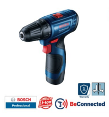 Bosch Drill Driver: GSR 120-Li (Single Battery)