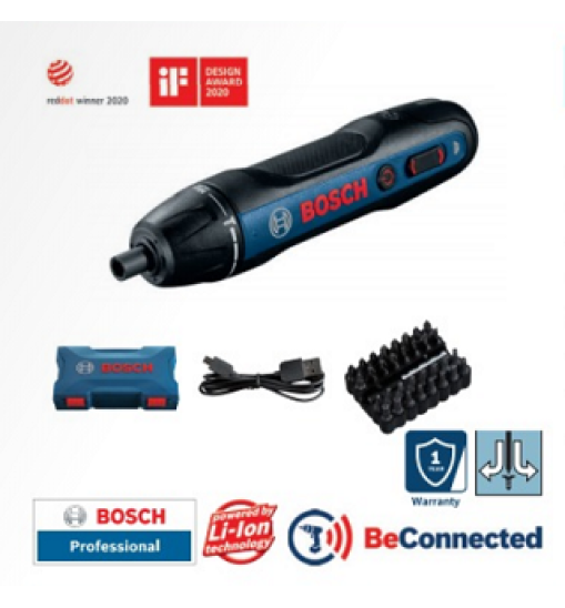 Bosch Screwdriver: Go 2.0 Kit