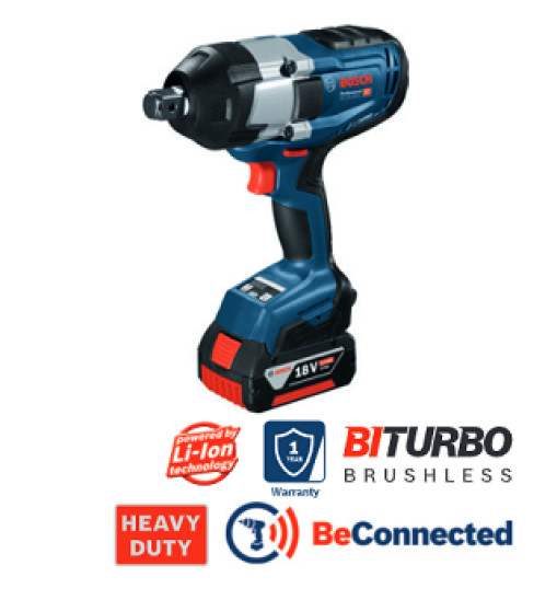 Bosch Impact Wrench GDS 18V-1050 H